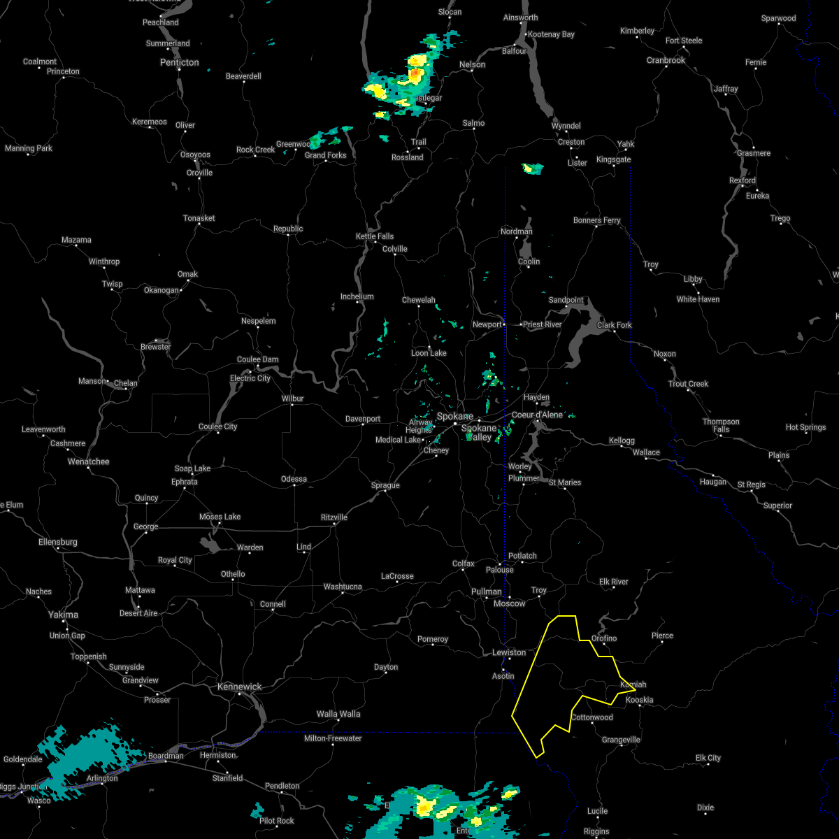 Interactive Hail Maps Hail Map for Lapwai, ID