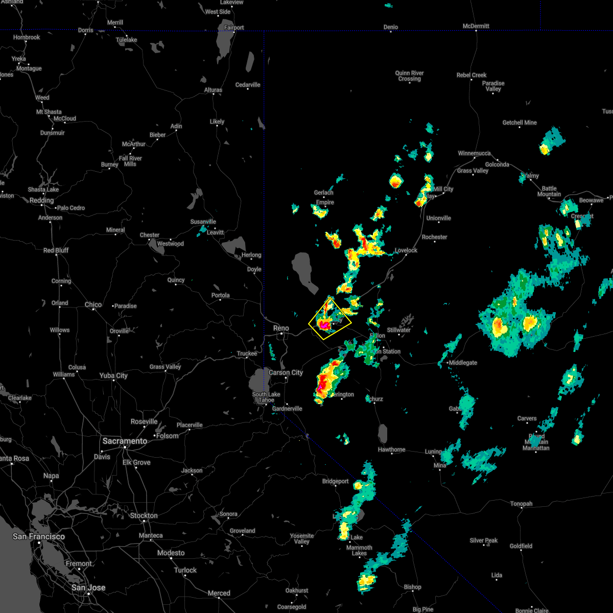 Interactive Hail Maps Hail Map for Wadsworth, NV