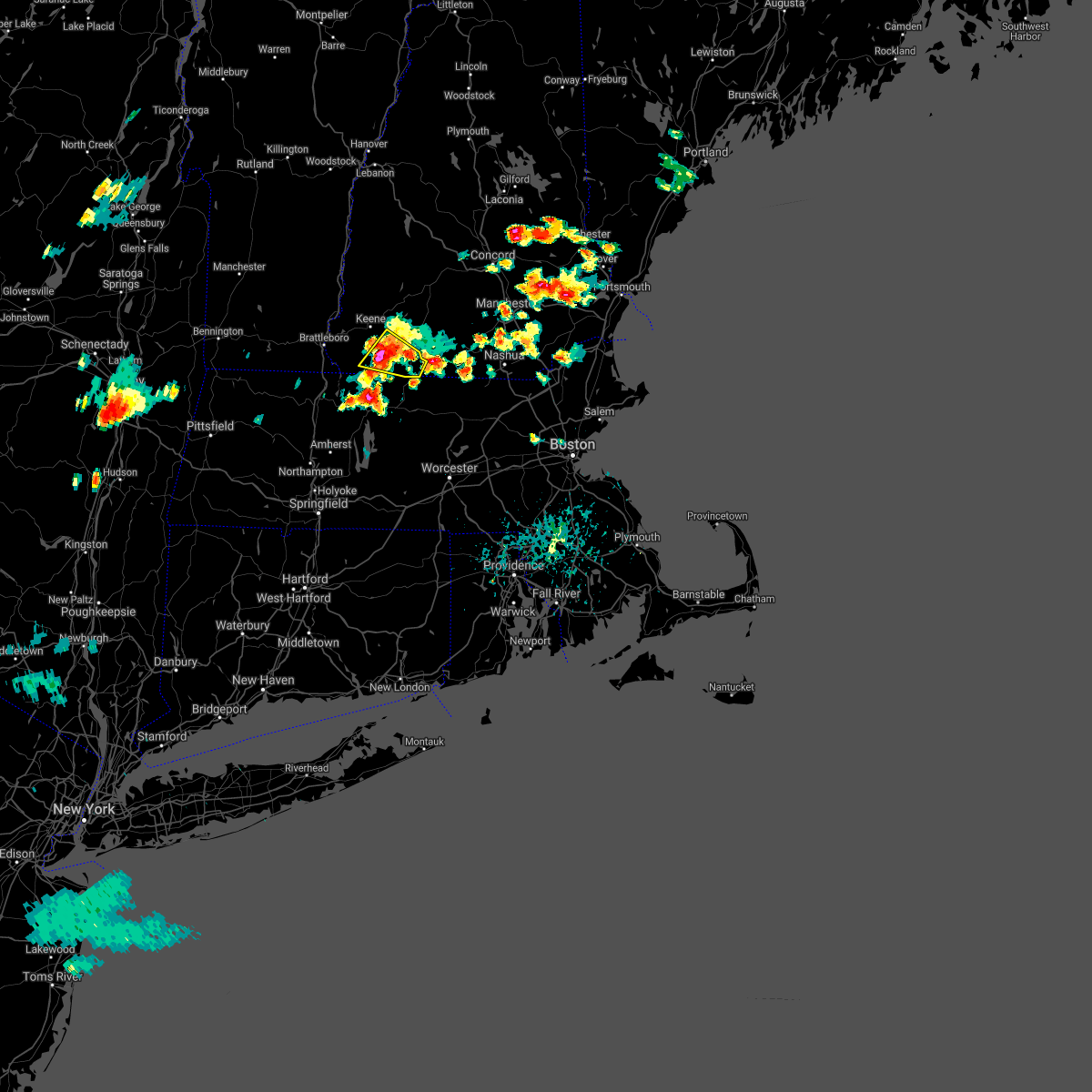 Interactive Hail Maps Hail Map for Marlborough, NH