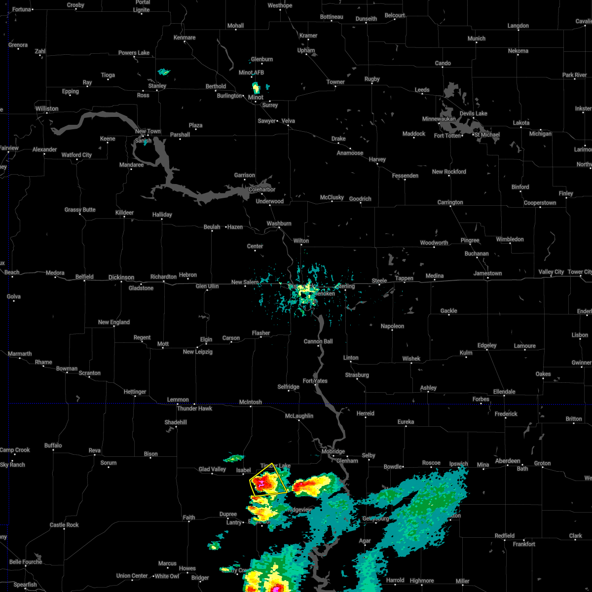 Interactive Hail Maps Hail Map for Timber Lake, SD