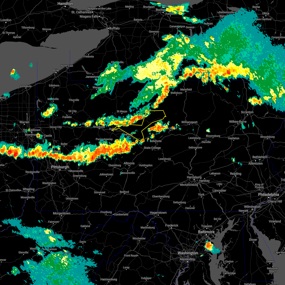 Interactive Hail Maps Hail Map for Renovo, PA
