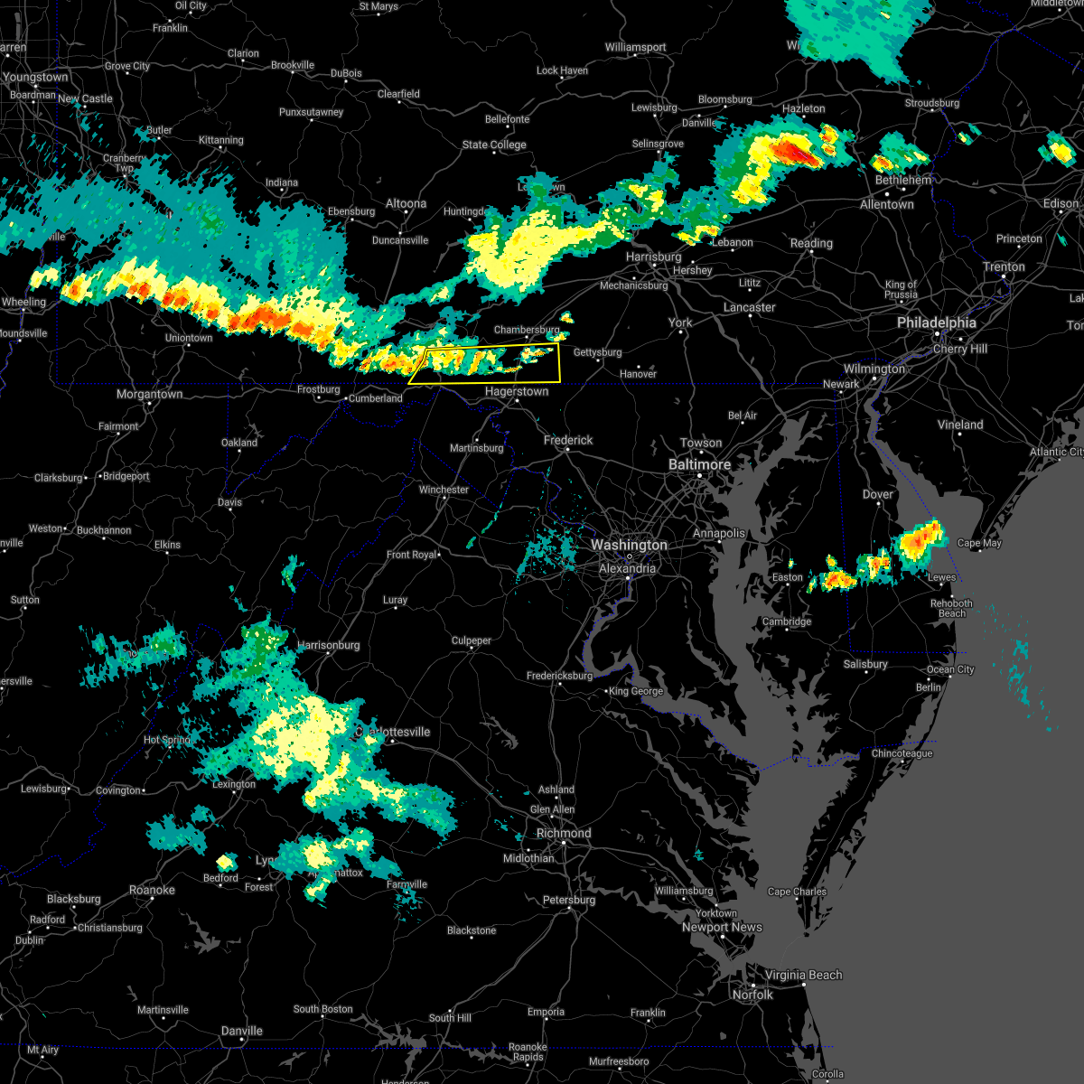 Interactive Hail Maps Hail Map for Mont Alto, PA