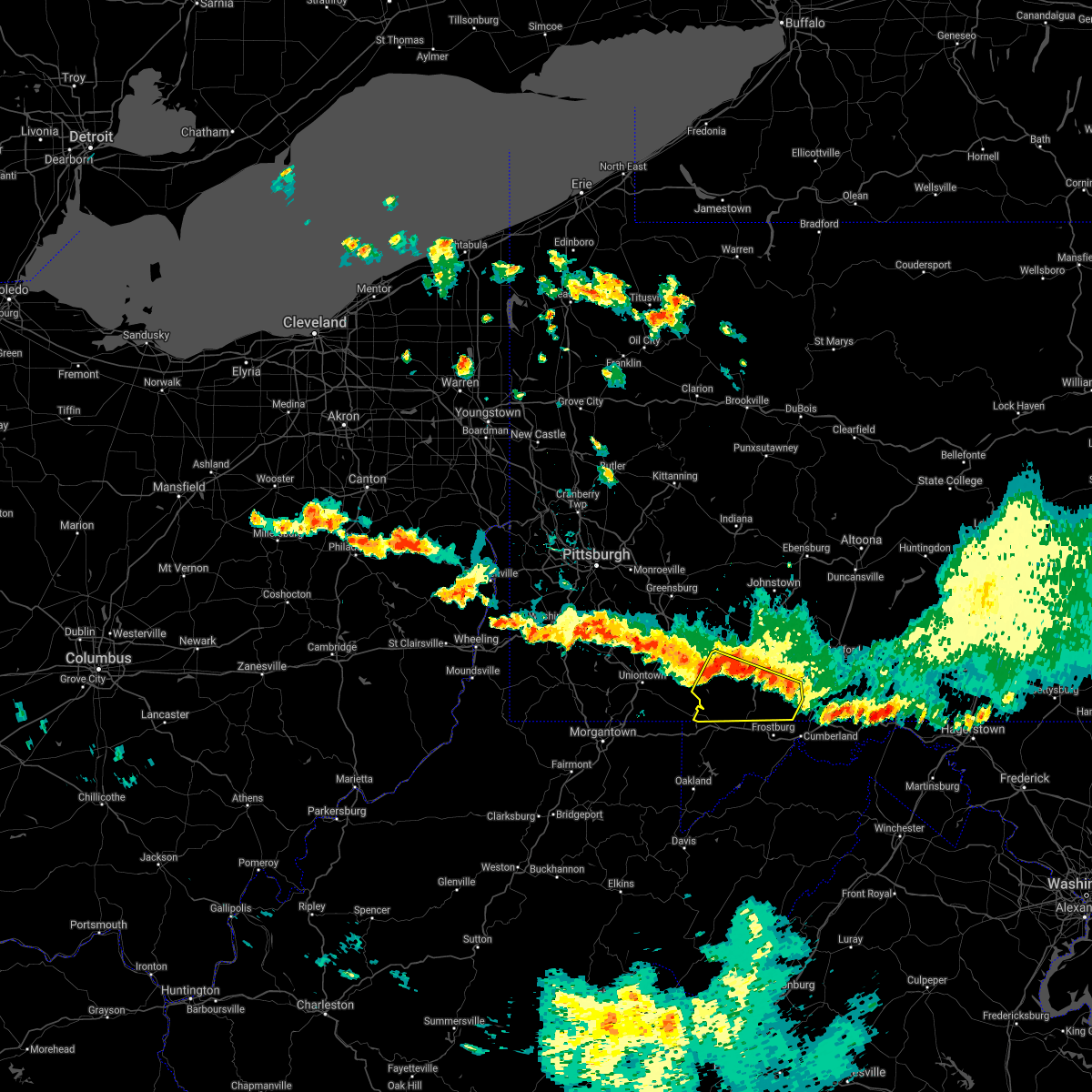 Interactive Hail Maps Hail Map for Meyersdale, PA