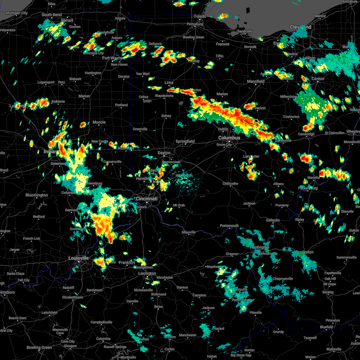 Interactive Hail Maps Hail Map for Hartford, OH