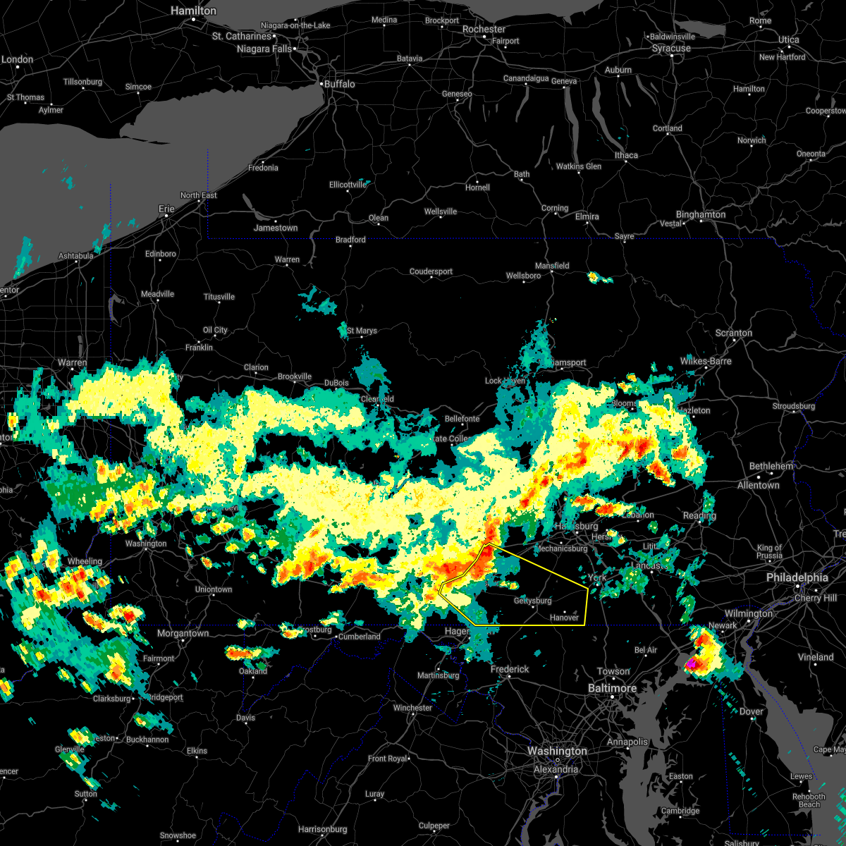 Interactive Hail Maps Hail Map for Biglerville, PA