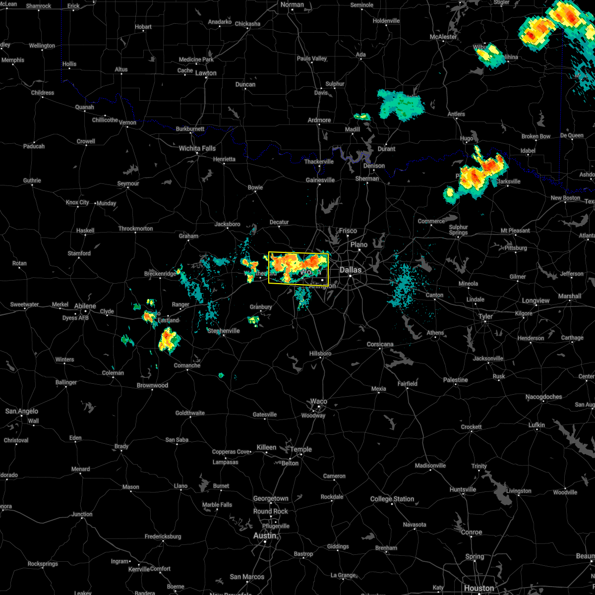 Hail Map for Arlington, TX Interactive Hail Maps
