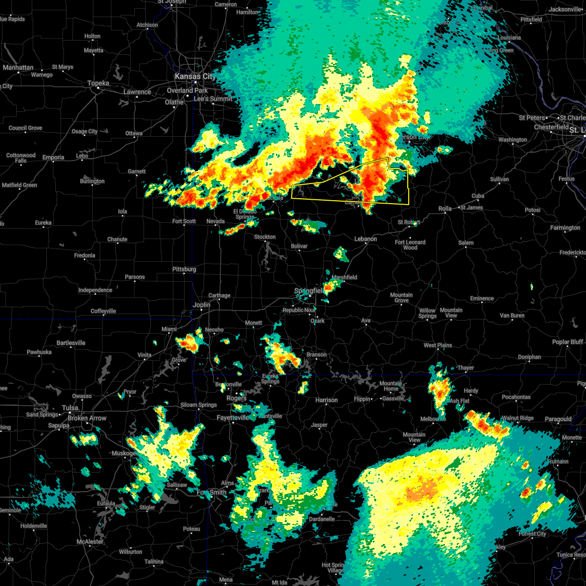 Interactive Hail Maps Hail Map for Climax Springs, MO