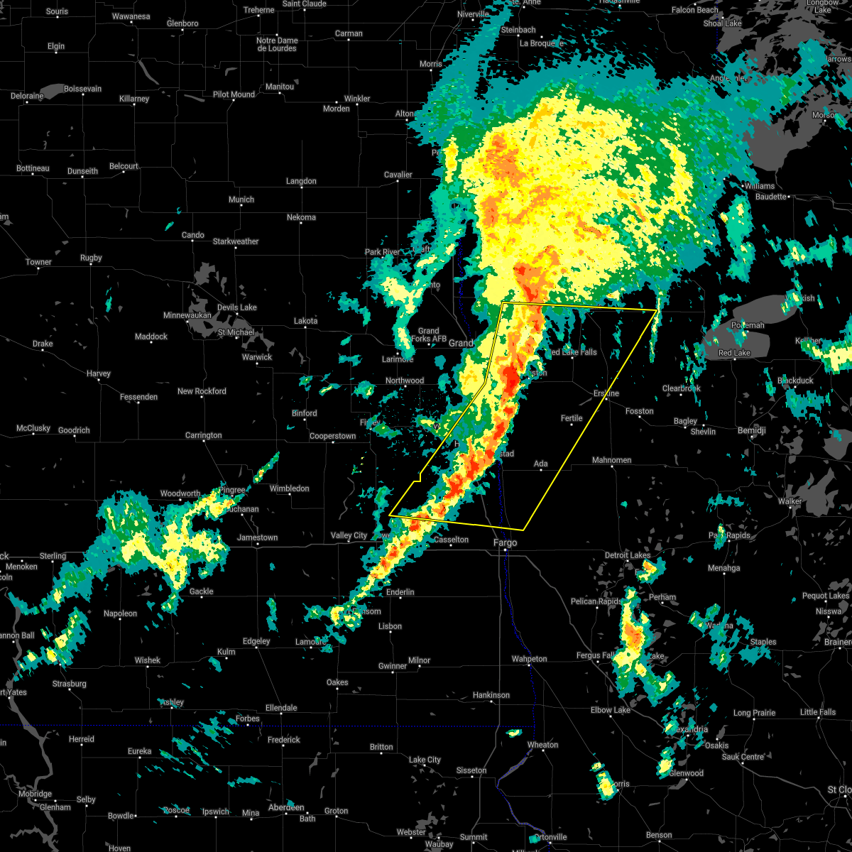 Interactive Hail Maps Hail Map for Thief River Falls, MN