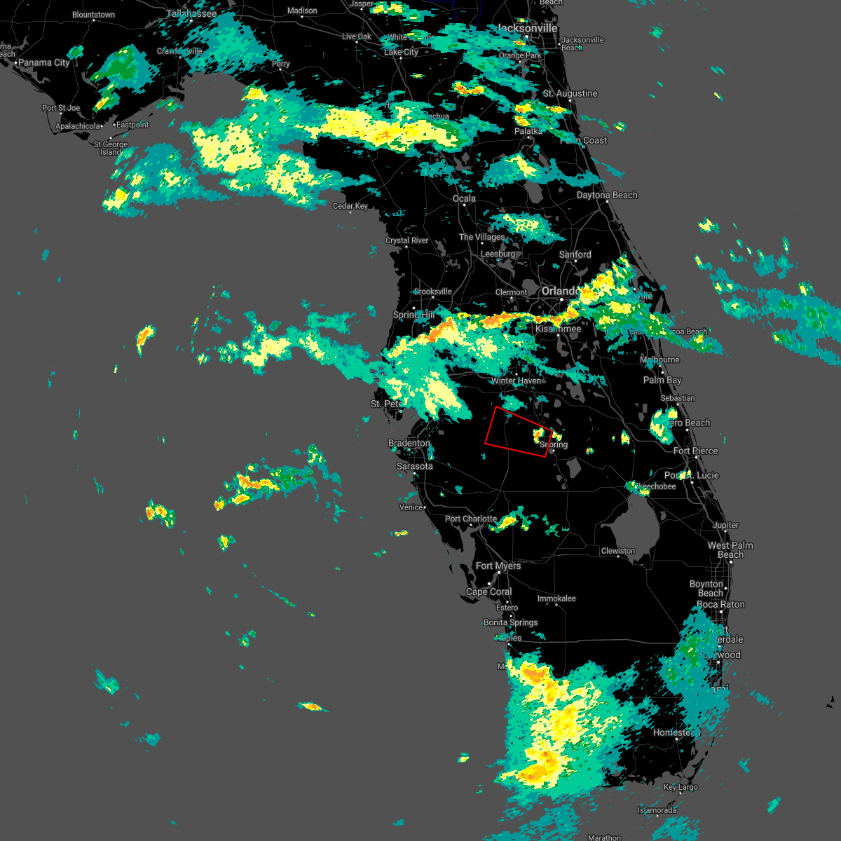 Interactive Hail Maps Hail Map for Sebring, FL