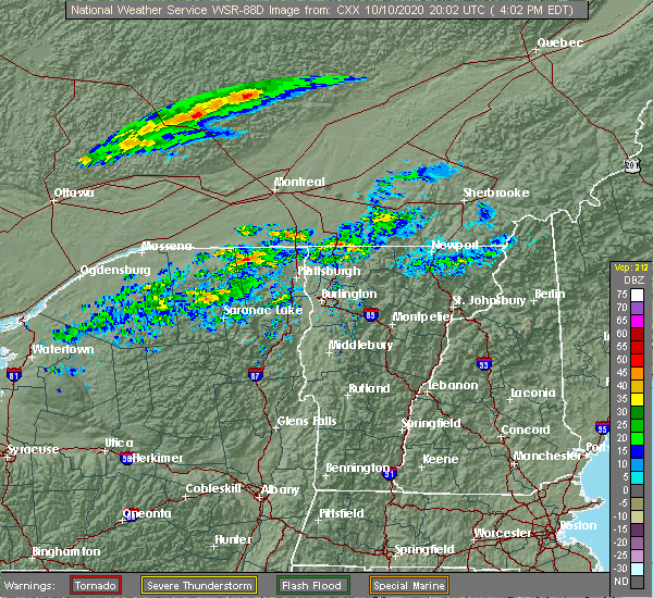 Interactive Hail Maps Hail Map for Colebrook, NH