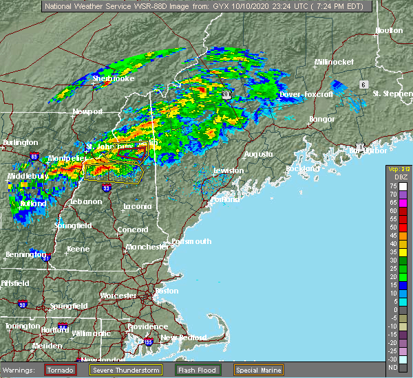 Interactive Hail Maps Hail Map for Rumford, ME