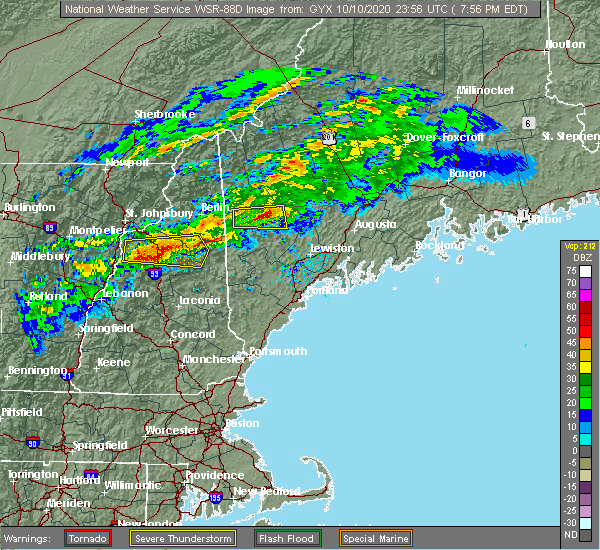 Interactive Hail Maps Hail Map for Bartlett, NH