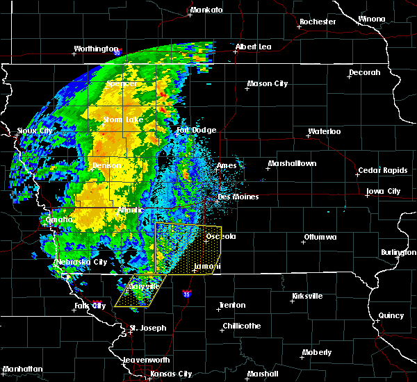 Interactive Hail Maps Hail Map for Kellerton, IA