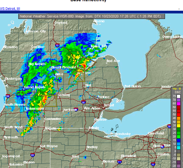 Interactive Hail Maps Hail Map for Owendale, MI