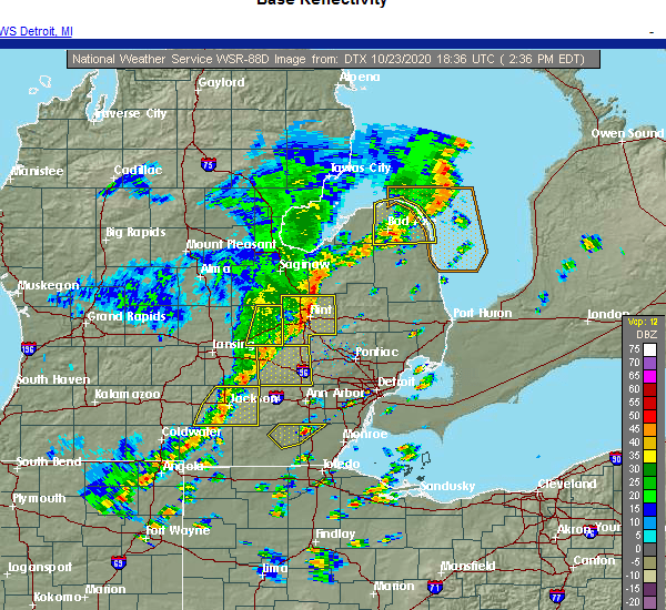 Interactive Hail Maps Hail Map for Port Austin, MI