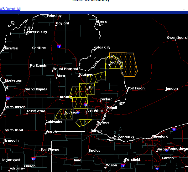 Interactive Hail Maps Hail Map for Dundee, MI