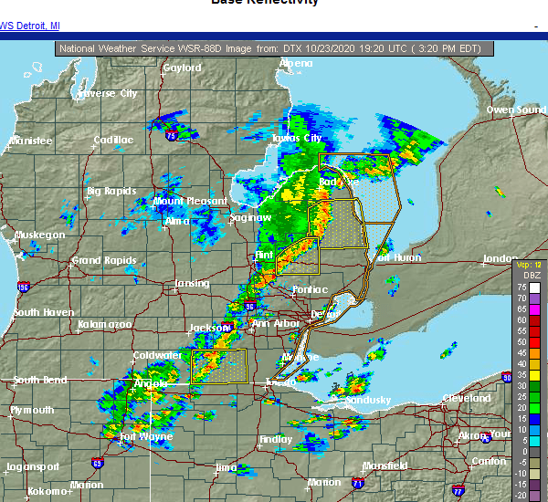 Interactive Hail Maps Hail Map for Hudson, MI