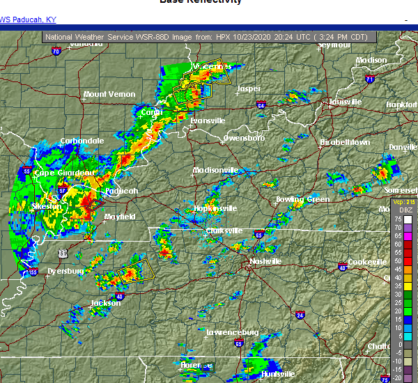 Interactive Hail Maps Hail Map for Huntingdon, TN