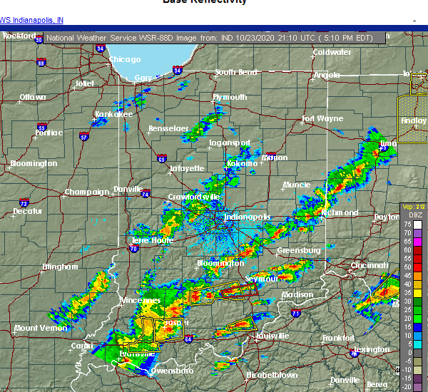 Interactive Hail Maps Hail Map for Brownstown, IN
