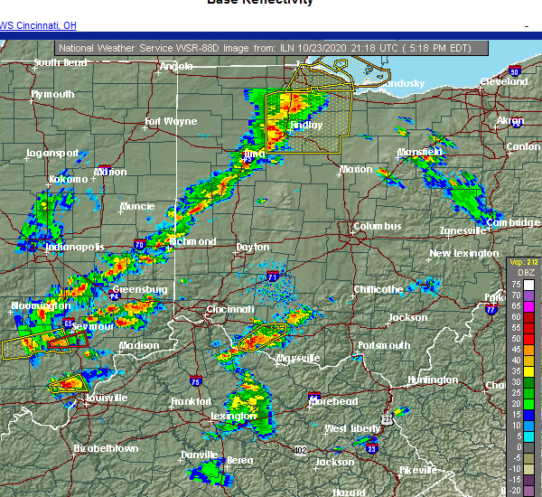 Interactive Hail Maps Hail Map for Mowrystown, OH