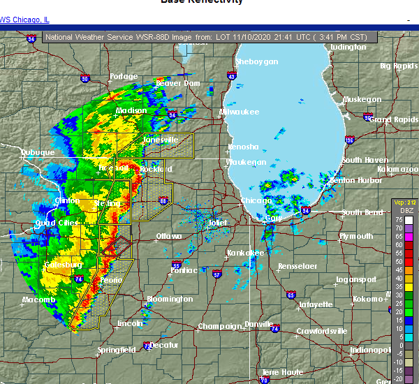 Interactive Hail Maps Hail Map for Grand Ridge, IL