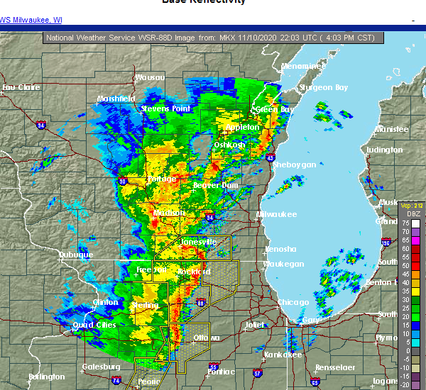 Interactive Hail Maps Hail Map for Milton, WI