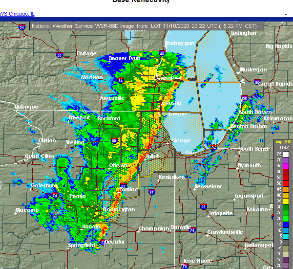 Interactive Hail Maps Hail Map for Burr Ridge, IL