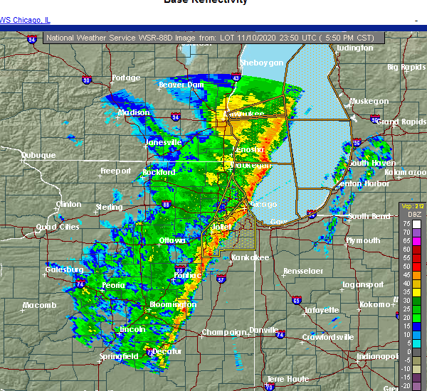 Interactive Hail Maps Hail Map for Bolingbrook, IL