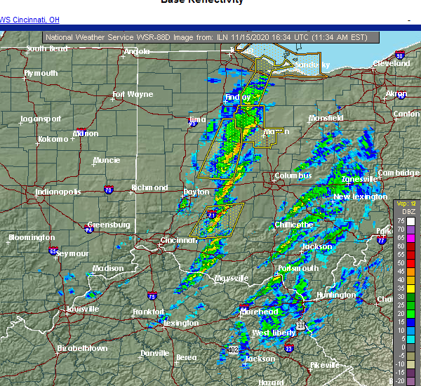 Interactive Hail Maps Hail Map for West Mansfield, OH