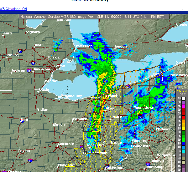 Interactive Hail Maps Hail Map for Macedonia, OH