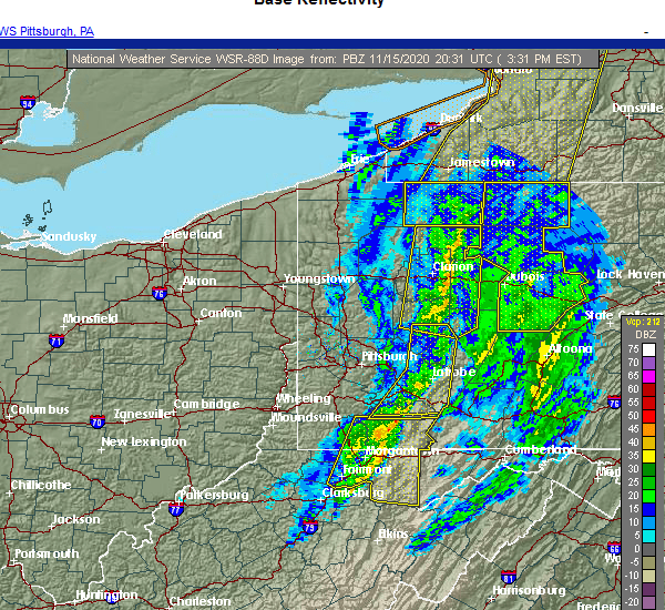 Interactive Hail Maps Hail Map for Smithfield, PA