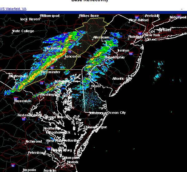 Interactive Hail Maps Hail Map for New Freedom, PA