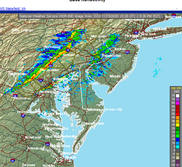 Interactive Hail Maps Hail Map for Bel Air, MD