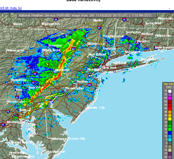 Interactive Hail Maps Hail Map for Branchville, NJ