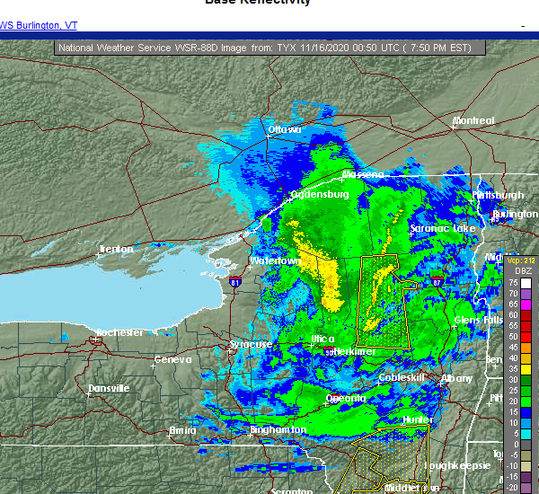 Interactive Hail Maps Hail Map for Caroga Lake, NY