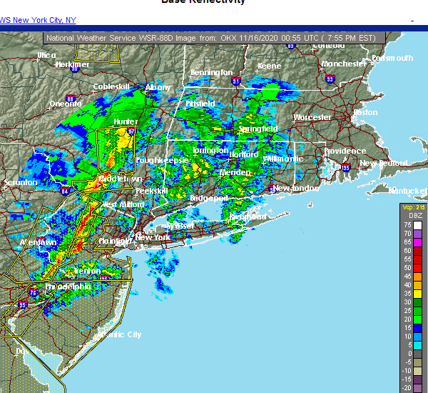 Interactive Hail Maps Hail Map for Middletown, NY