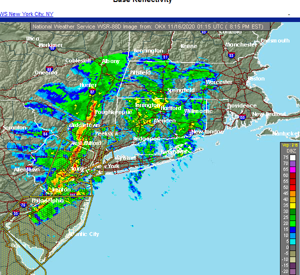 Interactive Hail Maps Hail Map for Fishkill, NY