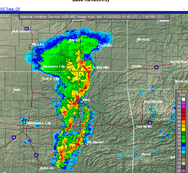 Interactive Hail Maps Hail Map for McAlester, OK