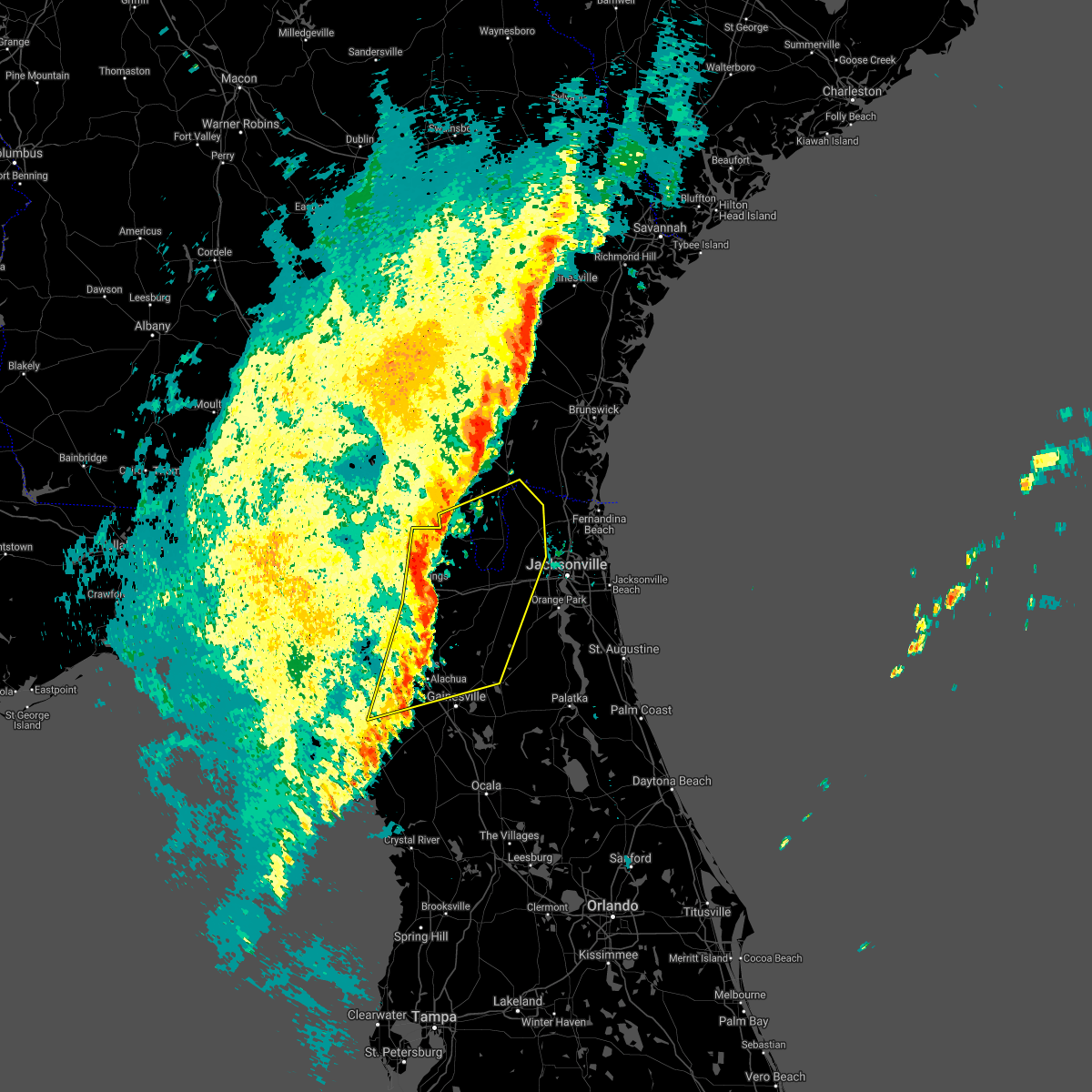 Interactive Hail Maps Hail Map for Trenton, FL
