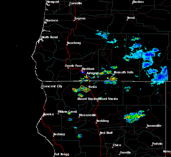 Interactive Hail Maps Hail Map for Yreka, CA