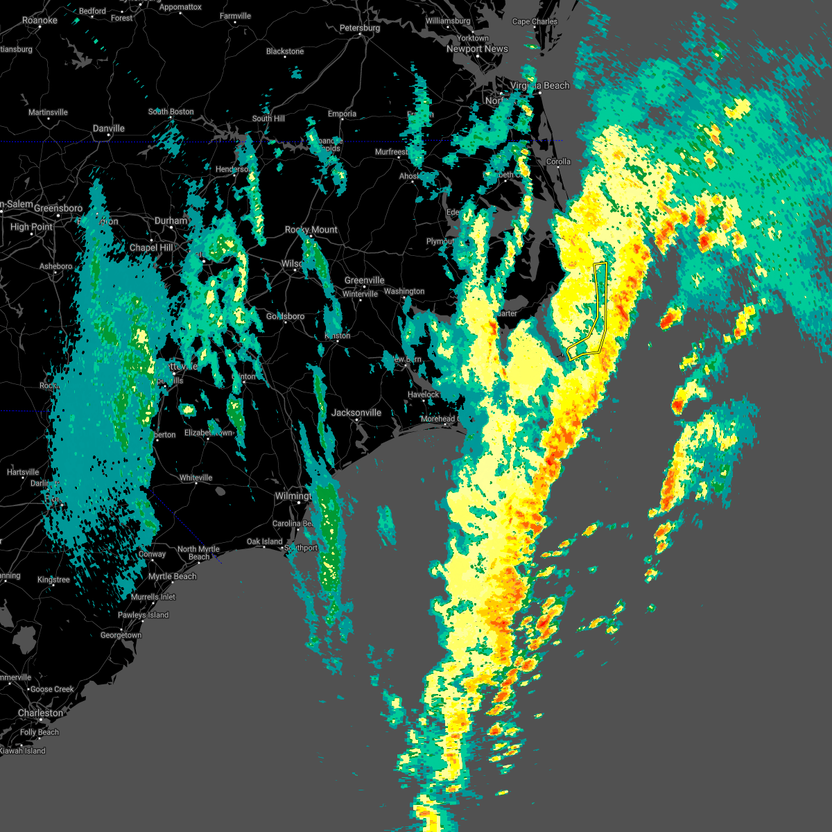 Interactive Hail Maps Hail Map for Salvo, NC