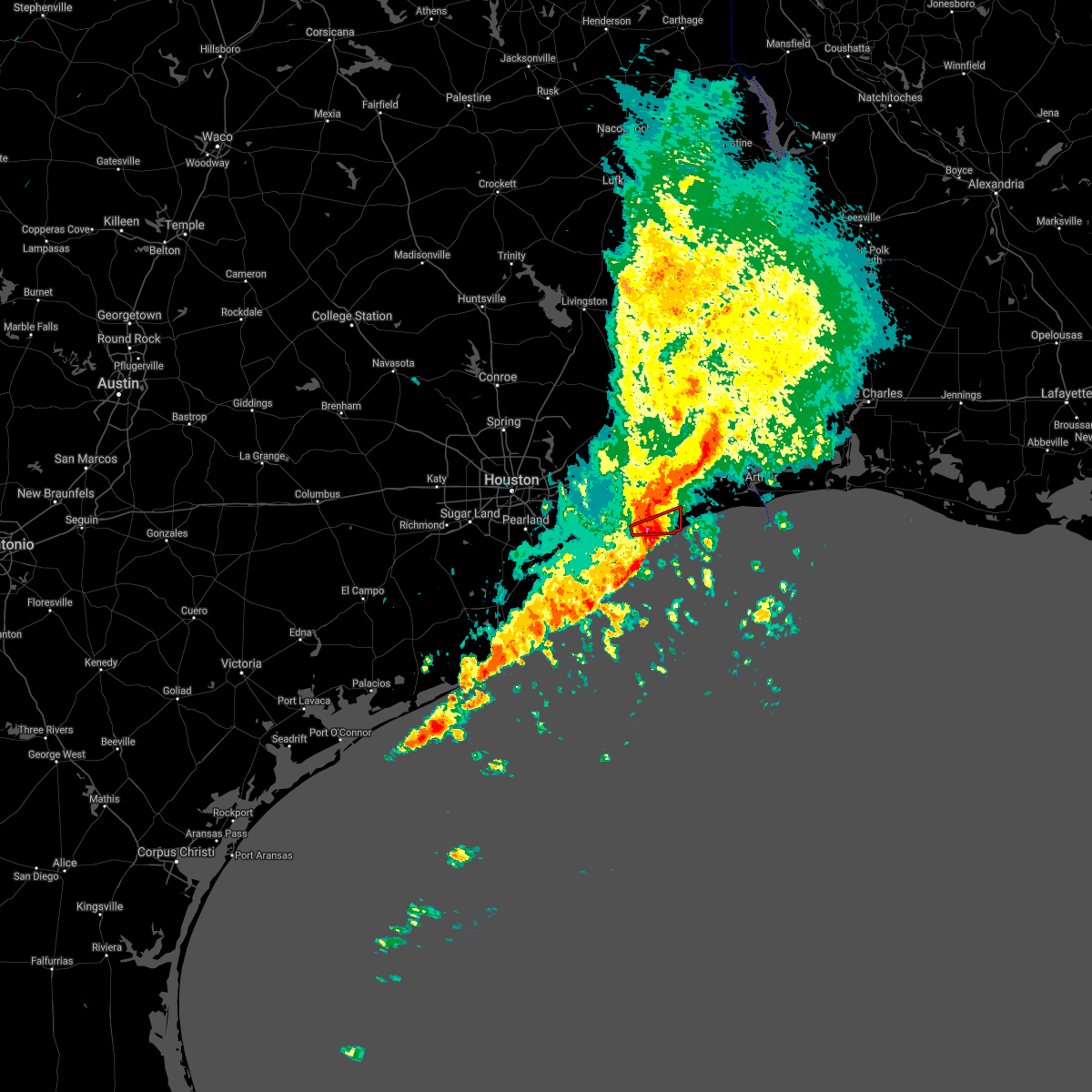 Interactive Hail Maps Hail Map for Bolivar Peninsula, TX