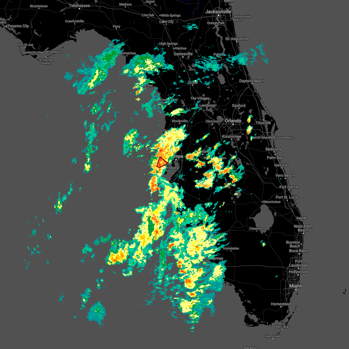 Interactive Hail Maps Hail Map for Largo, FL