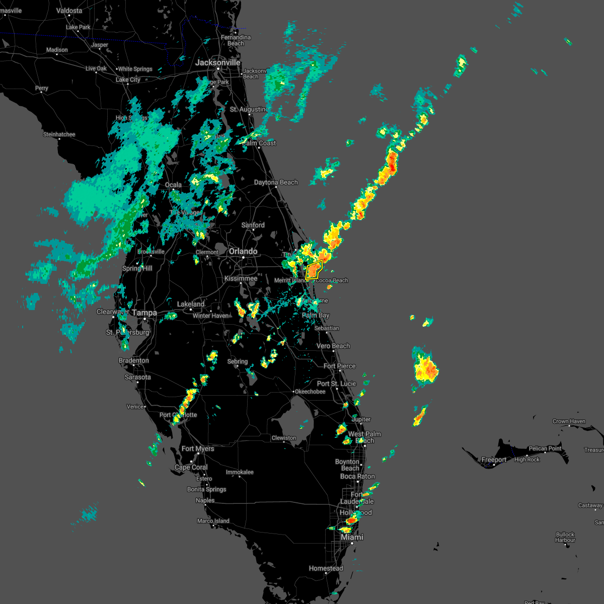 Hail Map for Merritt Island, FL Interactive Hail Maps