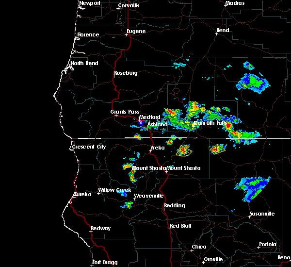 Interactive Hail Maps Hail Map for Mount Hebron, CA