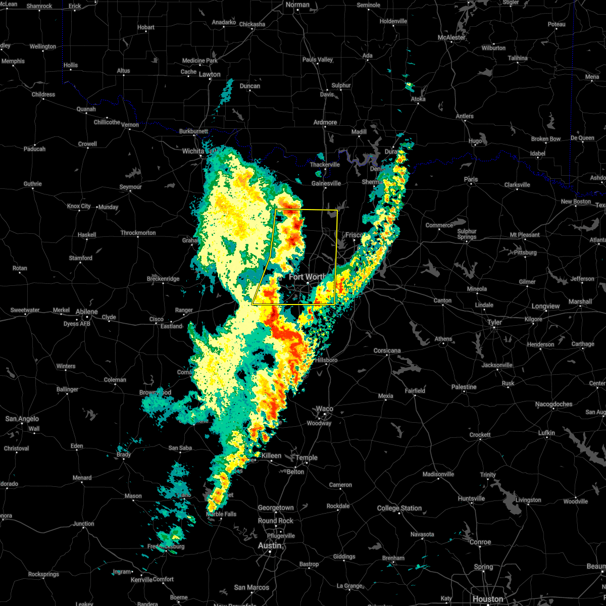 Hail Map for Arlington, TX Interactive Hail Maps