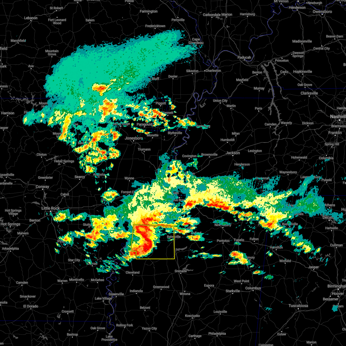 Interactive Hail Maps Hail Map for Pope, MS