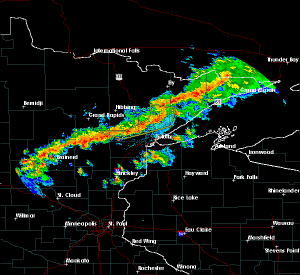 Interactive Hail Maps Hail Map for Beaver Bay, MN
