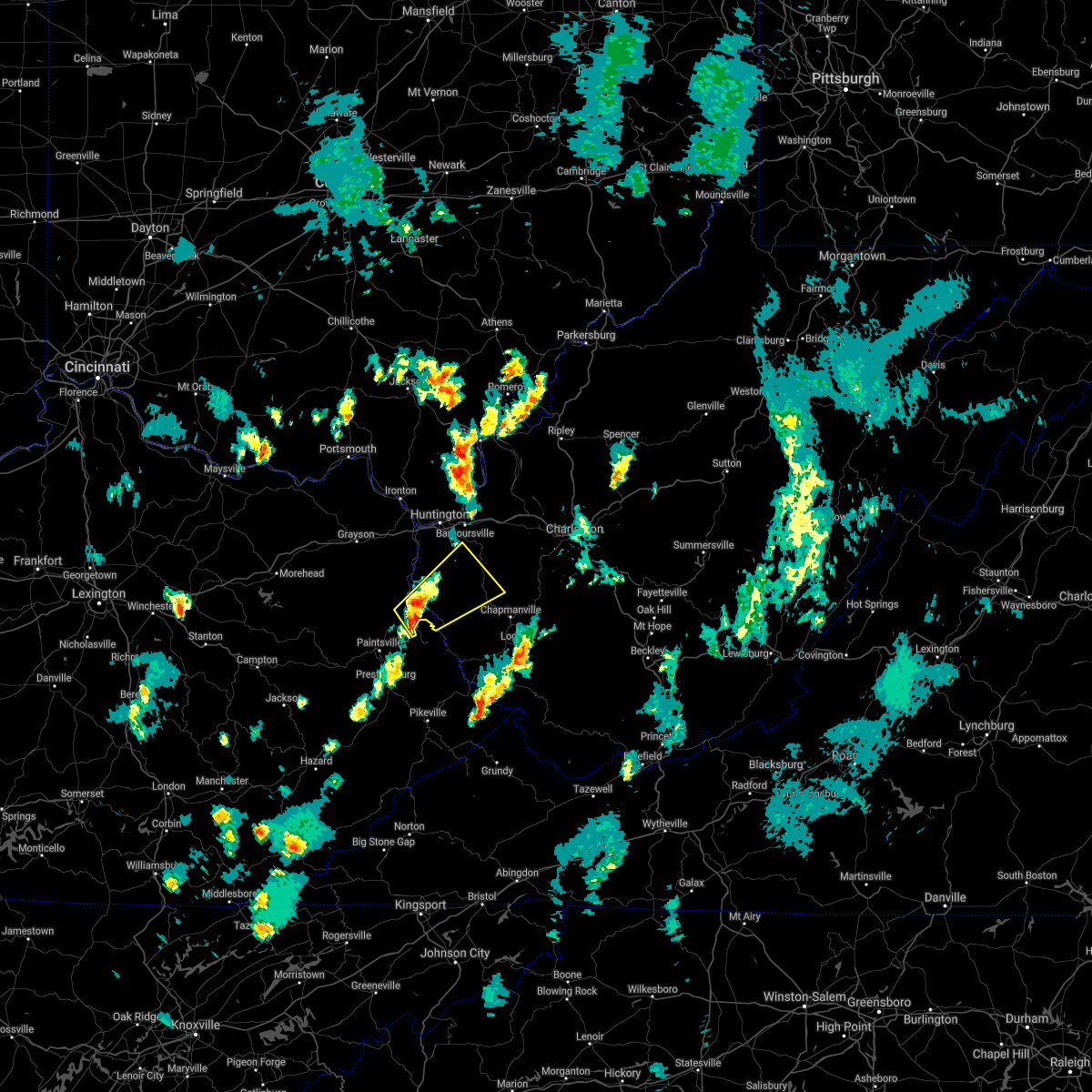Interactive Hail Maps Hail Map for Fort Gay, WV