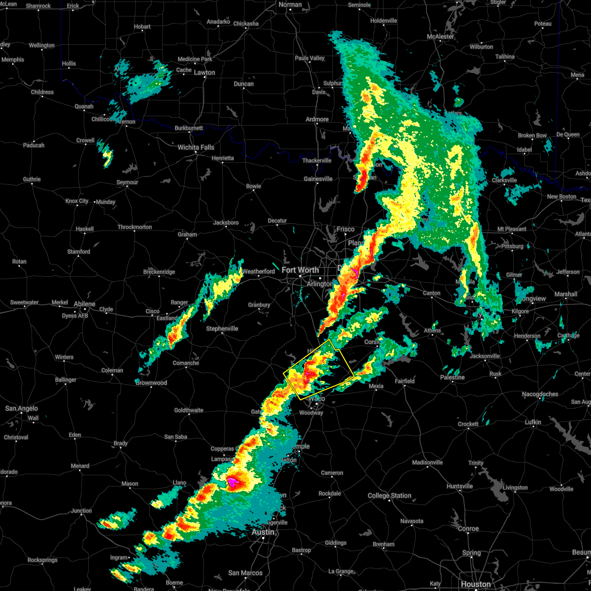 Interactive Hail Maps Hail Map for China Spring, TX
